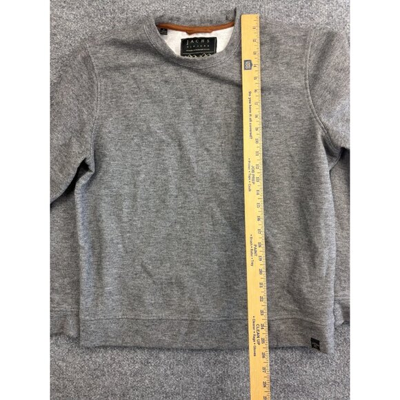 Jachs New York Shirt Men's Large Gray Long Sleeve Crew Heavy Knit Camping - Picture 3 of 7